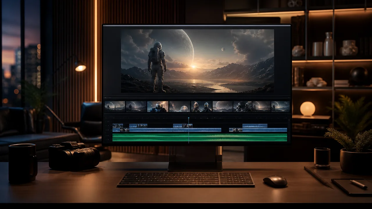 Galeri küçük resmi Studio zaman çizelgesinde tek exporta açılıyor